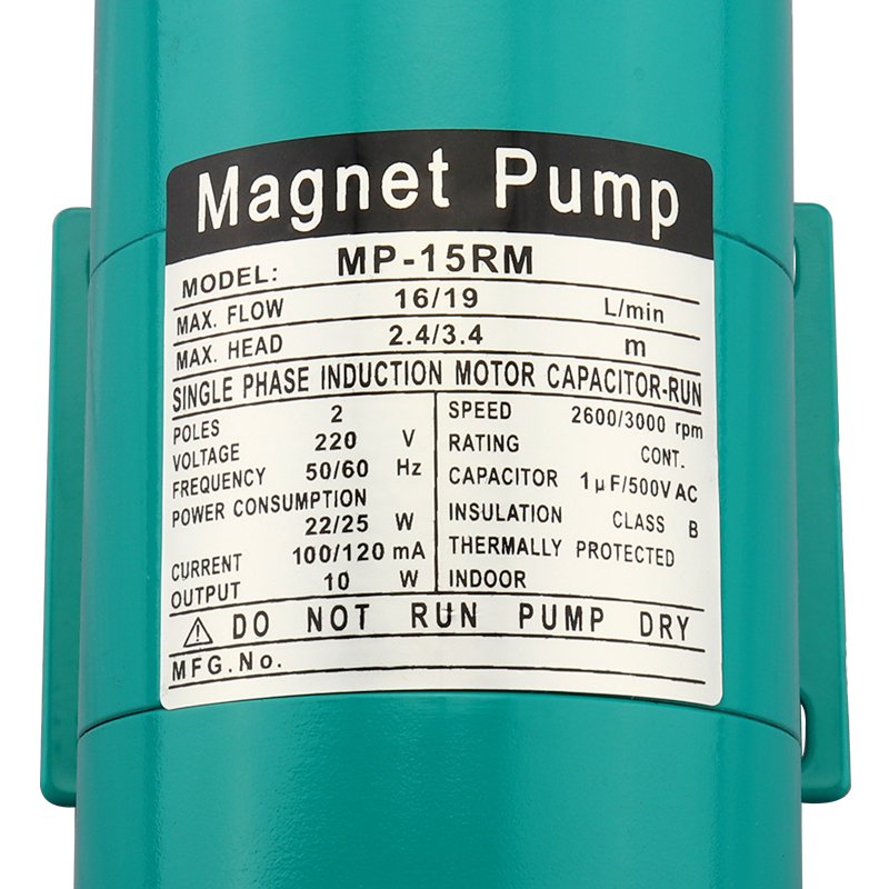 VEVOR MP-15RM Magnetische Aandrijving Pomp