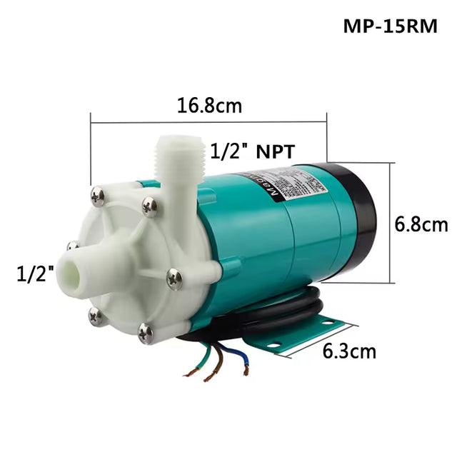 VEVOR MP-15RM Magnetische Aandrijving Pomp