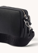 Prada Schoudertas van leer - Zwart
