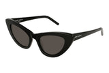 Saint Laurent SL 213 Lily - Dames Zonnebril - 001 Zwart