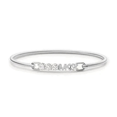 Michael Kors Bracelet MK Logo Silver 