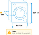 Samsung wasmachine WW80CGC04AAEEN - Wit