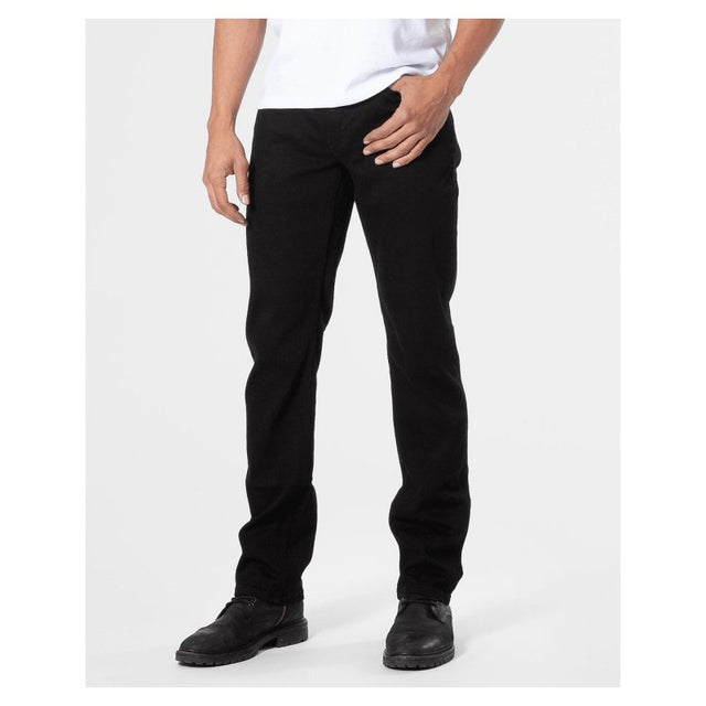 Men's Black Classic Straight Jeans Black 34W X 32L