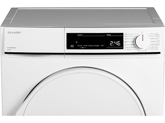 Sharp condensdroger KDNCB8S7PW91BX - Wit