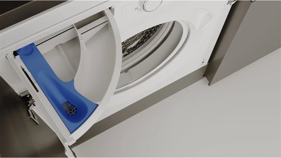 Whirlpool inbouw was-droogcombinatie BI WDWG 961485 EU - 9 kg/6kg - Wit