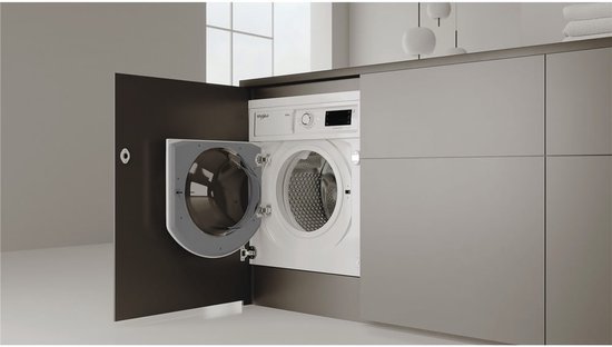 Whirlpool inbouw was-droogcombinatie BI WDWG 961485 EU - 9 kg/6kg - Wit