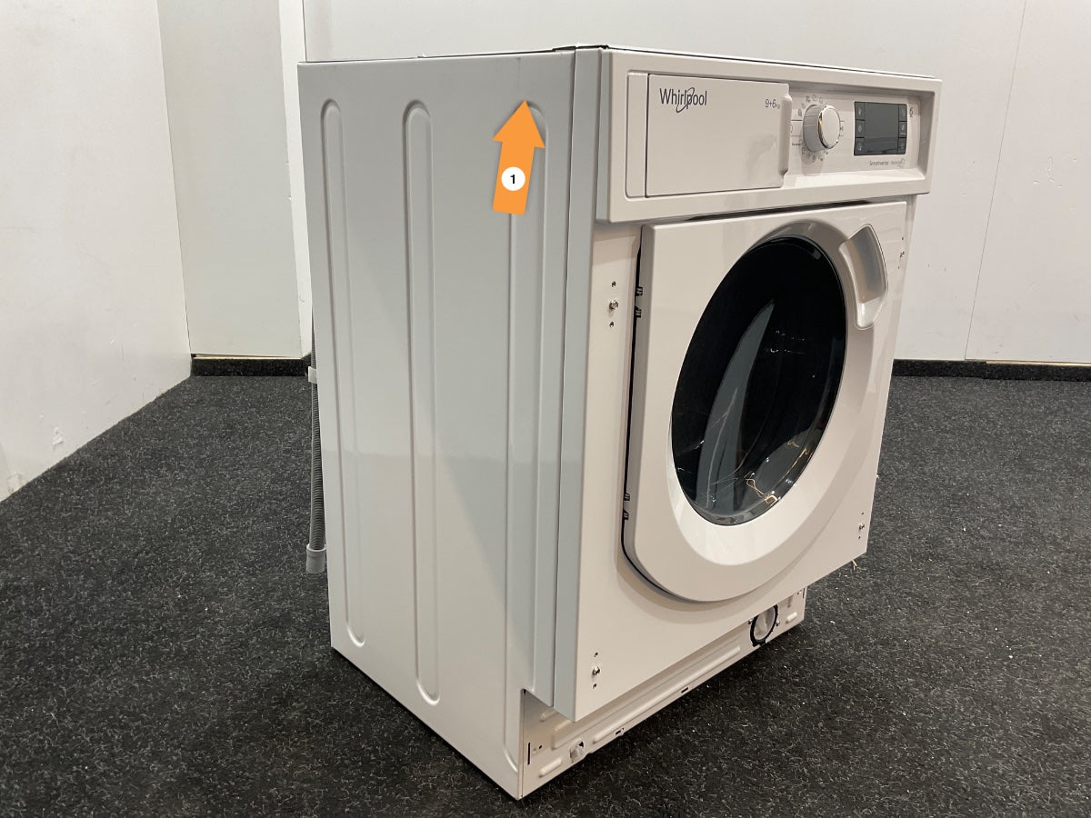 Whirlpool inbouw was-droogcombinatie BI WDWG 961485 EU - 9 kg - Wit