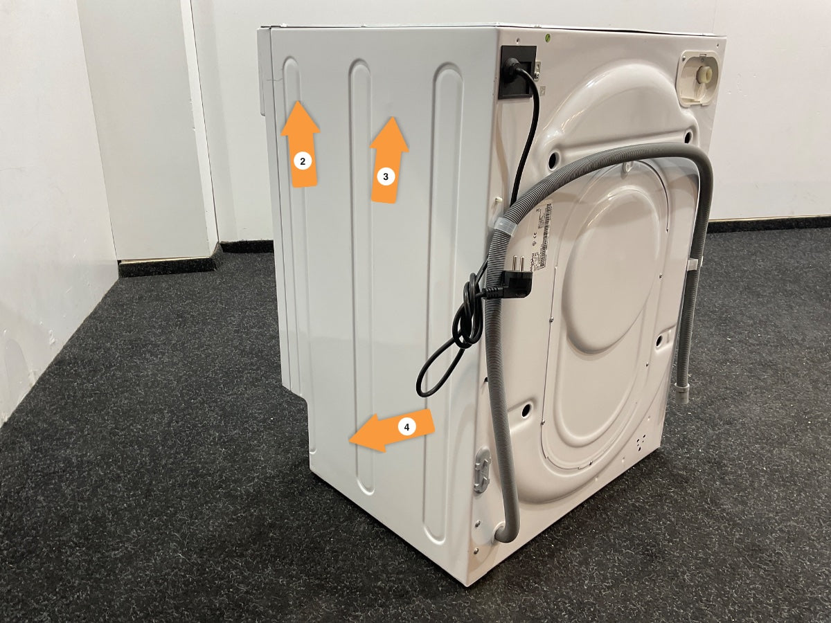 Whirlpool inbouw was-droogcombinatie BI WDWG 961485 EU - 9 kg - Wit