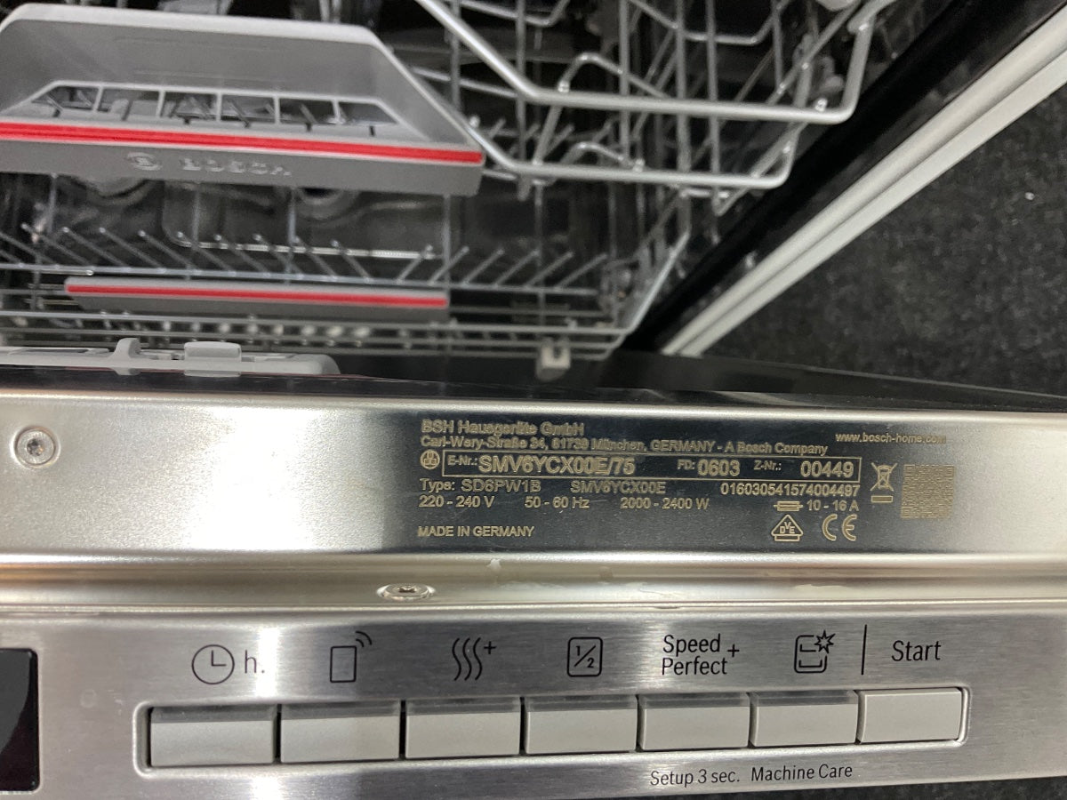 Bosch inbouwvaatwasser SMV6YCX00E - Home Connect
