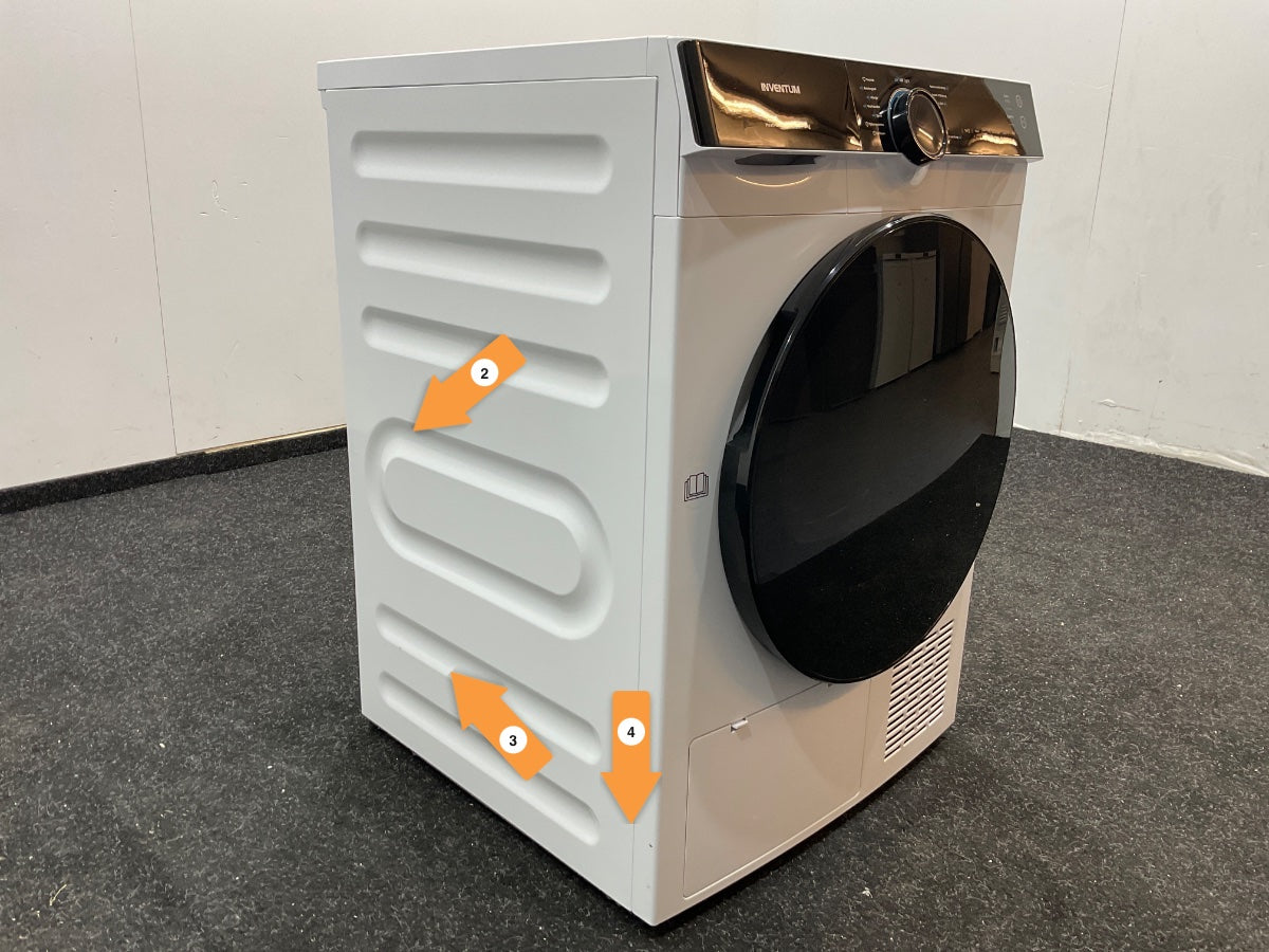 Inventum warmtepompdroger VDW9030W - Wit