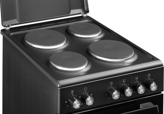 Everglades elektrisch fornuis EVCK5110 - Mat Zwart