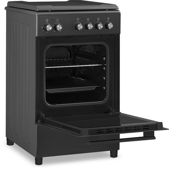 Everglades elektrisch fornuis EVCK5110 - Mat Zwart