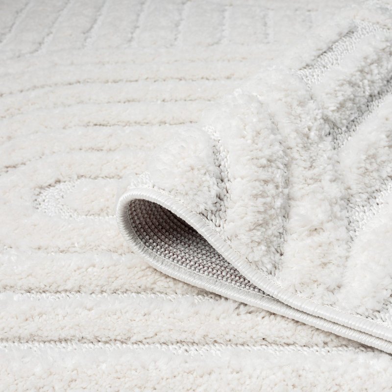 Focus vloerkleed Japandi - fully/ hoogpolig | creme | 160X230 cm