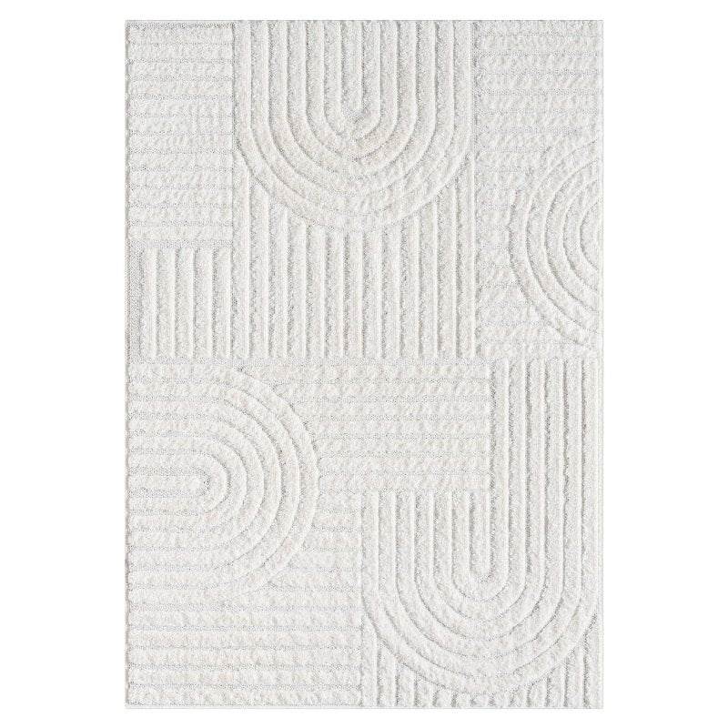 Focus vloerkleed Japandi - fully/ hoogpolig | creme | 160X230 cm