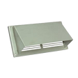 Nedco Buitenrooster RVS, 220 x 90mm binnenmaat