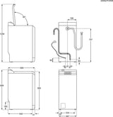 AEG wasmachine LTR6ECO - Bovenlader - 6000 serie