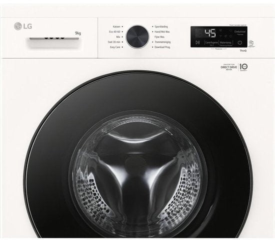 LG was‑droogcombinatie W4X1095NWB - 9/5 kg - Wit