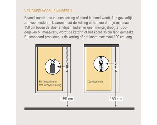 SOLUNA Duo rolgordijn lichtdoorlatend D-R2 ivoor 90x175 cm