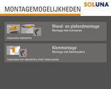SOLUNA Duo rolgordijn lichtdoorlatend D-R2 ivoor 90x175 cm