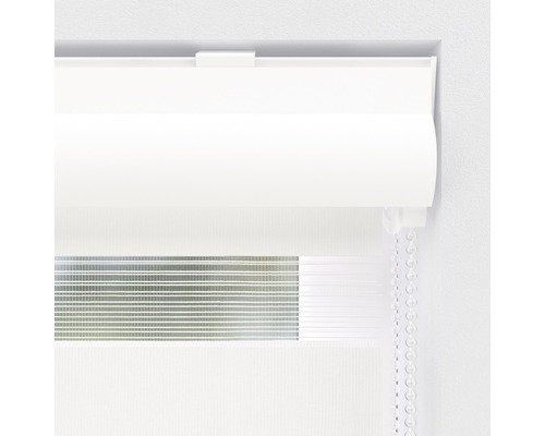 SOLUNA Duo rolgordijn lichtdoorlatend D-R2 ivoor 90x175 cm
