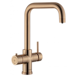Multi-Tap Filtrete 3in1 Kokend Water Kraan Brushed Copper Gold - Haaks