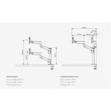 Colebrook Bosson Saunders Lima Single Arm Only | zwart