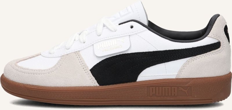 Puma sneakers - Palermo Lth White Vapor Gray Gum - Maat 38