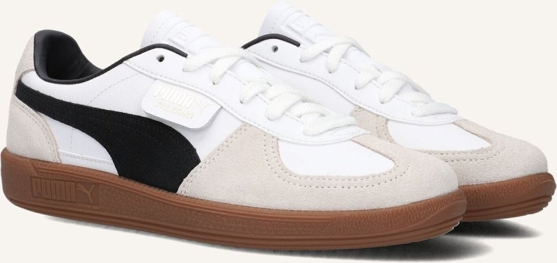 Puma sneakers - Palermo Lth White Vapor Gray Gum - Maat 38
