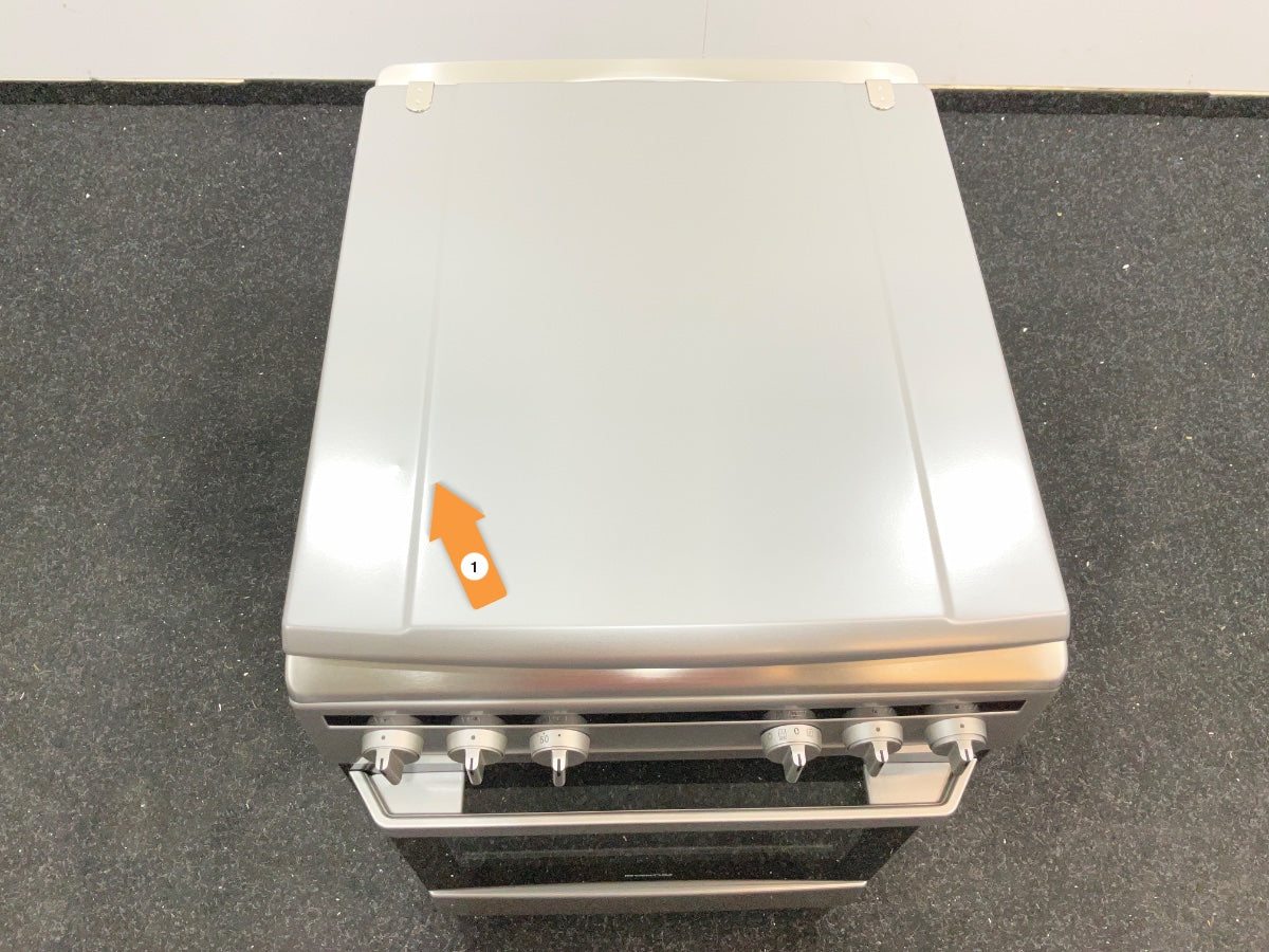 Inventum gasfornuis VFG5020GRVS - Elektrische oven