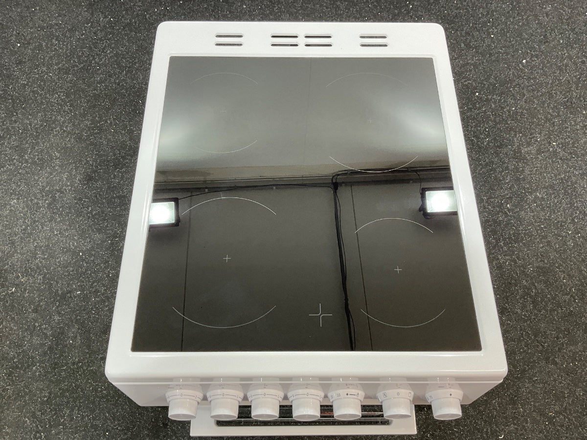 Beko keramisch fornuis FSM57100GW - 50 cm - Wit