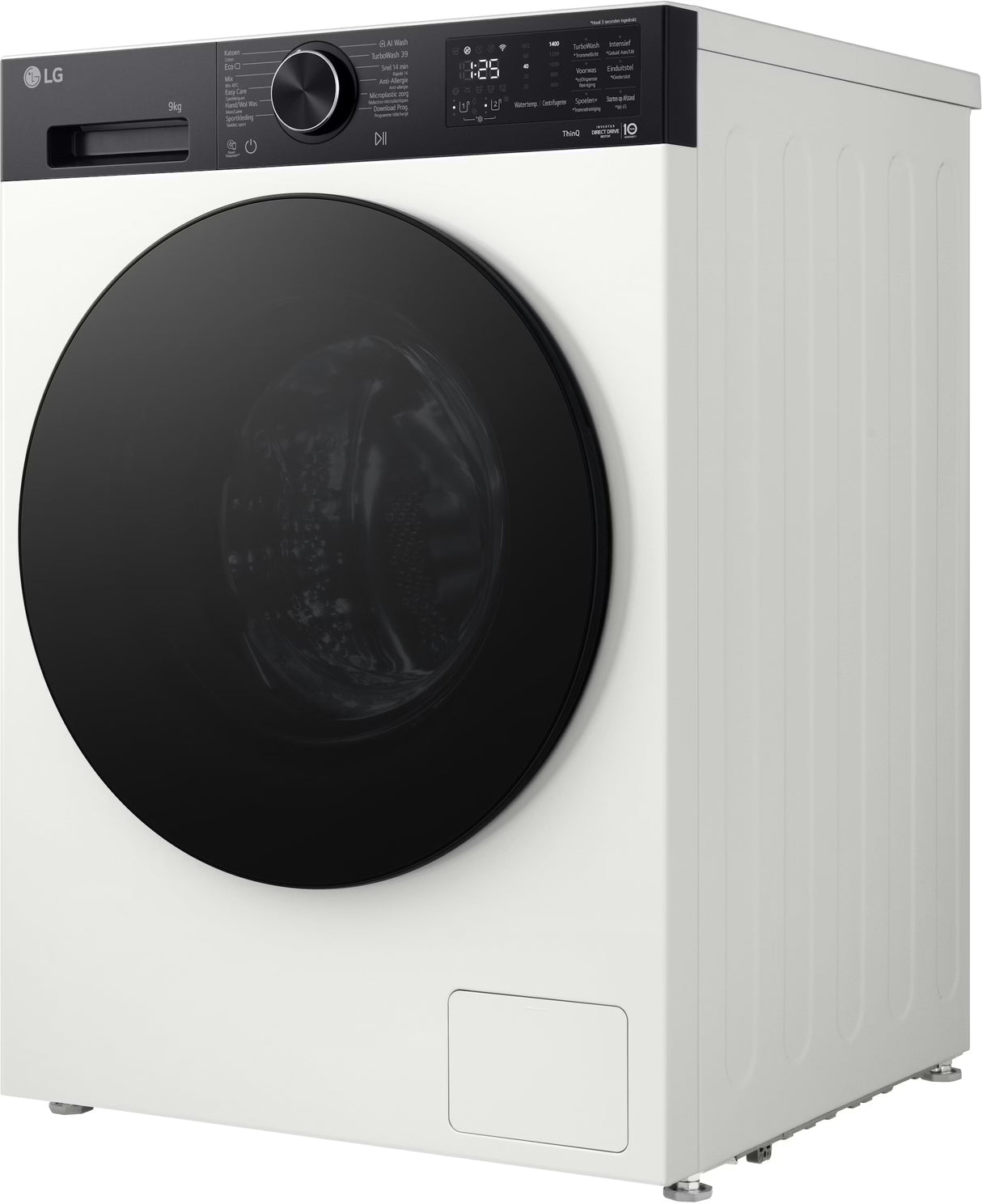 LG wasmachine F4X5509THB - 9 kg - Wit 