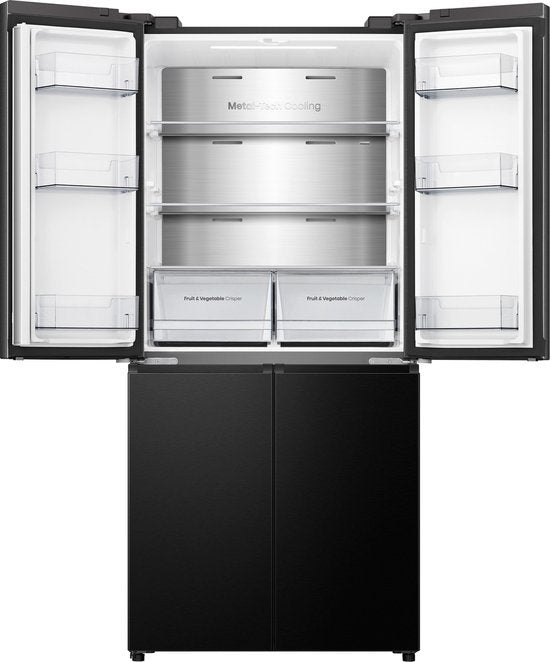 Hisense Amerikaanse koelkast RQ5P470SAFE - Zwart