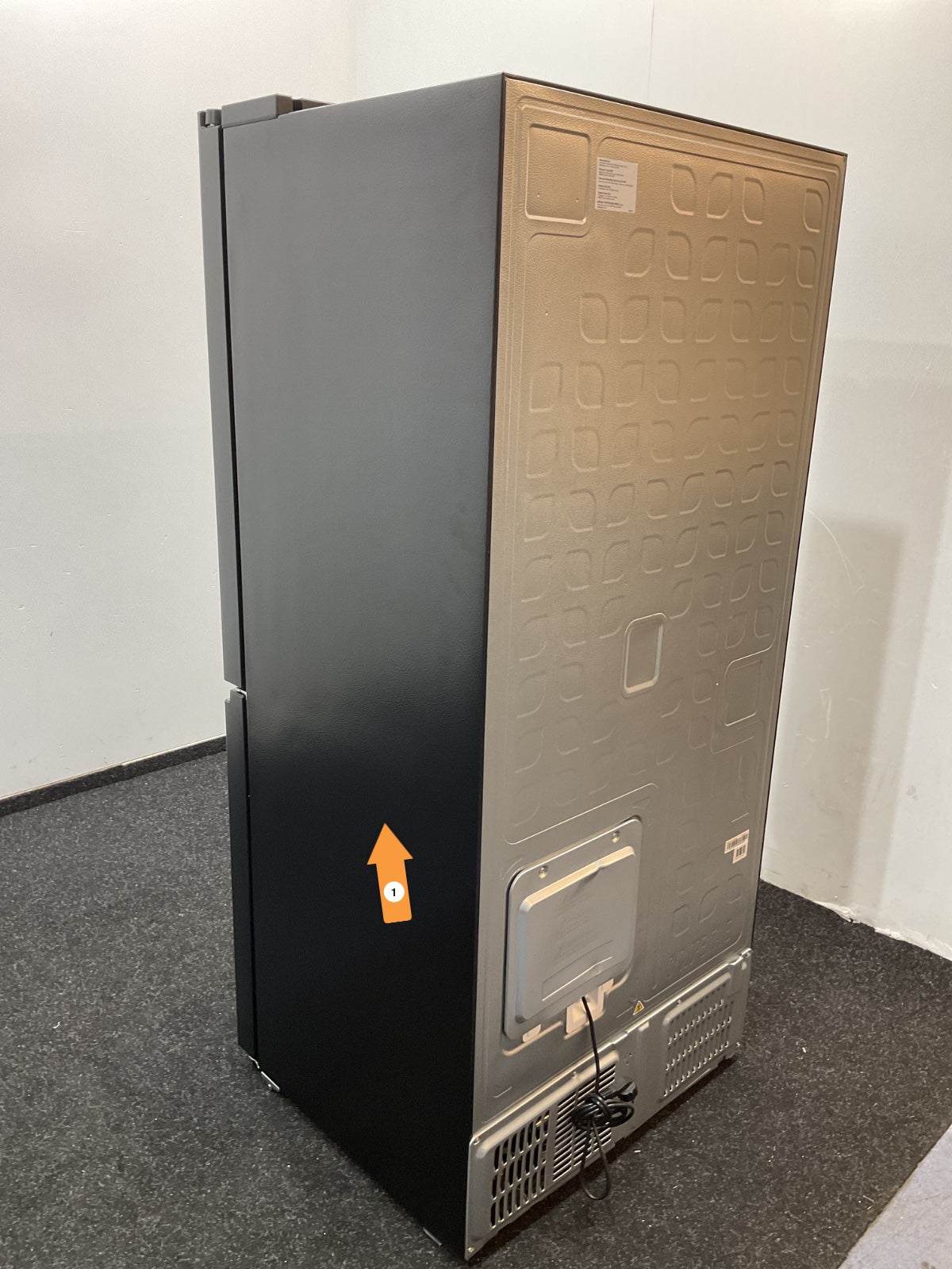 Hisense Amerikaanse koelkast RQ5P470SAFE - Zwart
