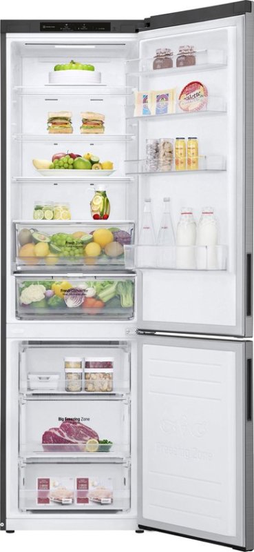 LG koelkast GBP62PZNAC - 384L - RVS 