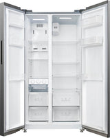 Inventum Amerikaanse koelkast SKV0178R - RVS