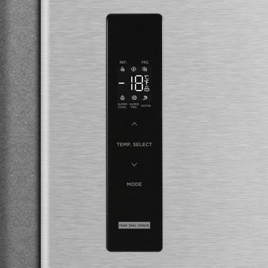 Inventum Amerikaanse koelkast SKV0178R - RVS