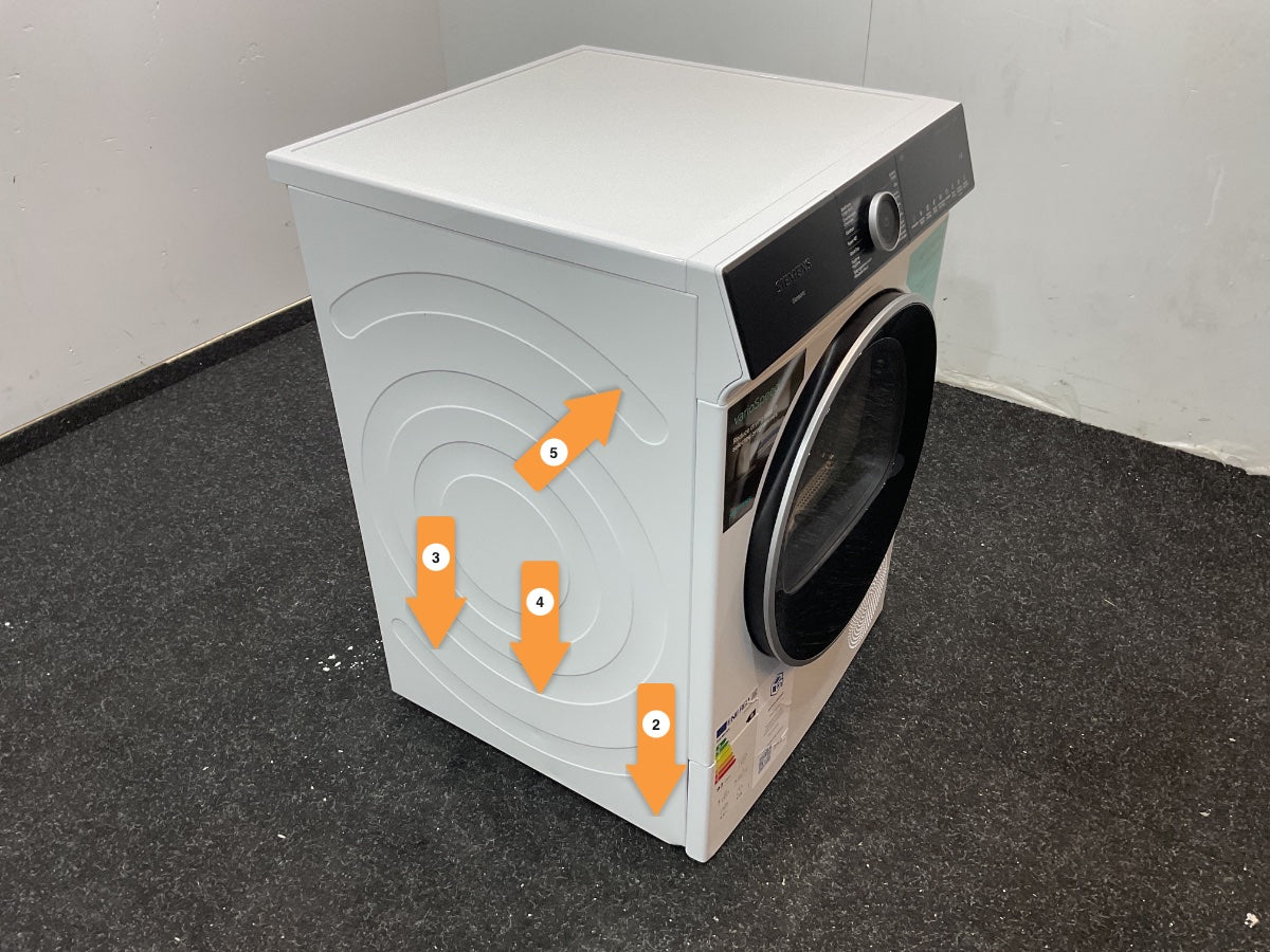 Siemens warmtepompdroger WQ46H2DEFG - iQ500 - 9KG
