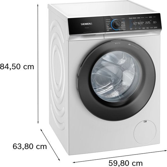 Siemens wasmachine WG56B2AAFG - iQ700 - met stoom - NL/FR