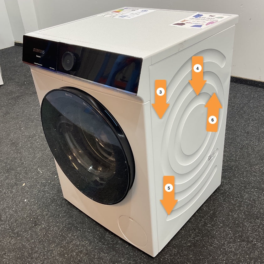 Siemens wasmachine WG56B2AAFG - iQ700 - met stoom - NL/FR