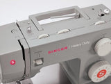Singer 4432 - Heavy Duty Naaimachines (elektrisch, grijs, knoopsgatvoet, hoes)