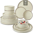vancasso NAVIA Serviesset voor 4 personen | Beige