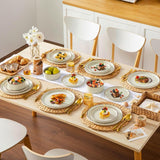 vancasso NAVIA Serviesset voor 4 personen | Beige
