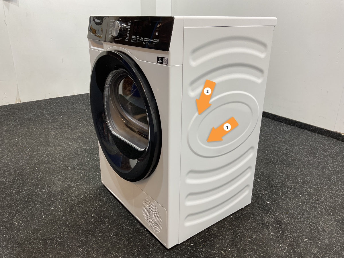 Hisense warmtepompdroger DH3S802BW2 - 3S Serie