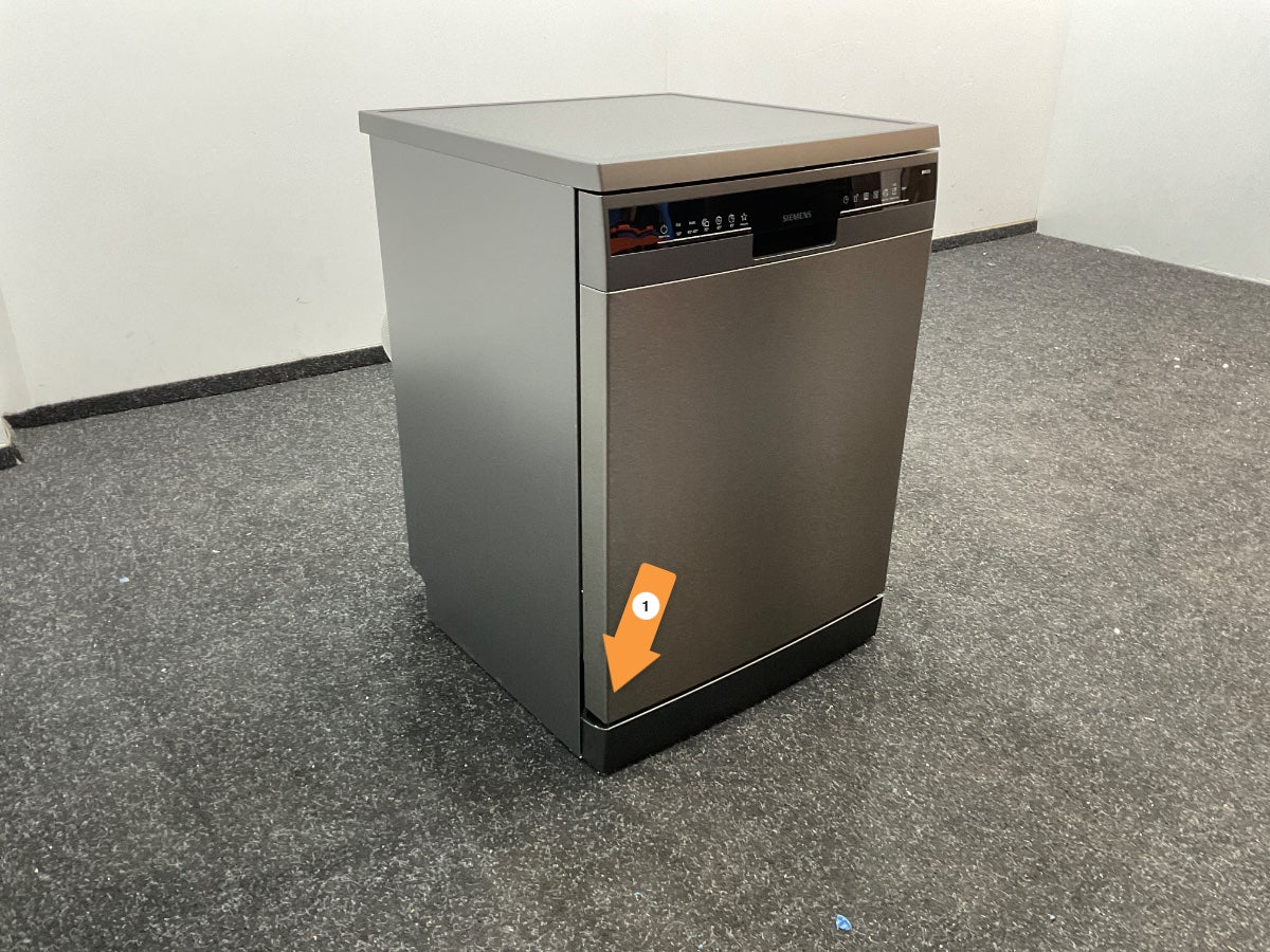 Siemens vaatwasser SN23EC03ME - Vrijstaand - Zwart