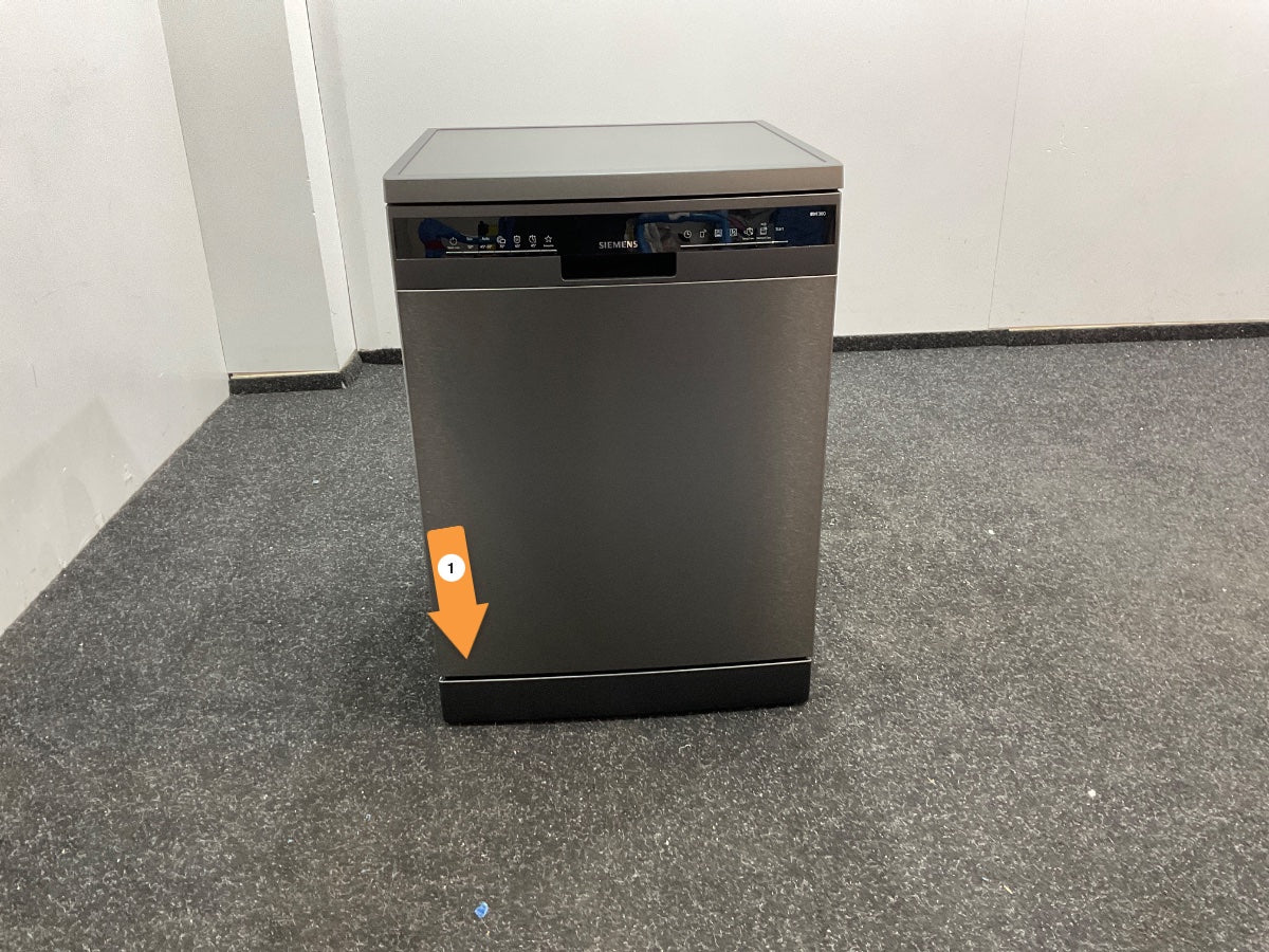 Siemens vaatwasser SN23EC03ME - Vrijstaand - Zwart