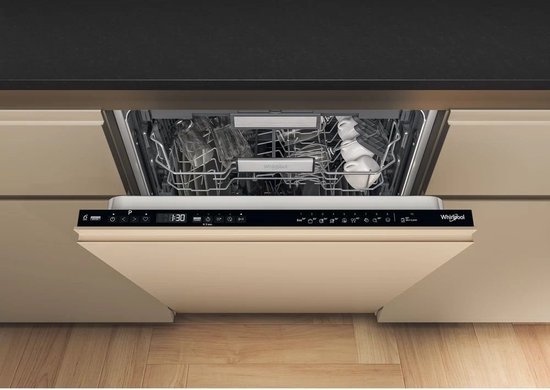 Whirlpool inbouw vaatwasser W7IHP40LC - met besteklade