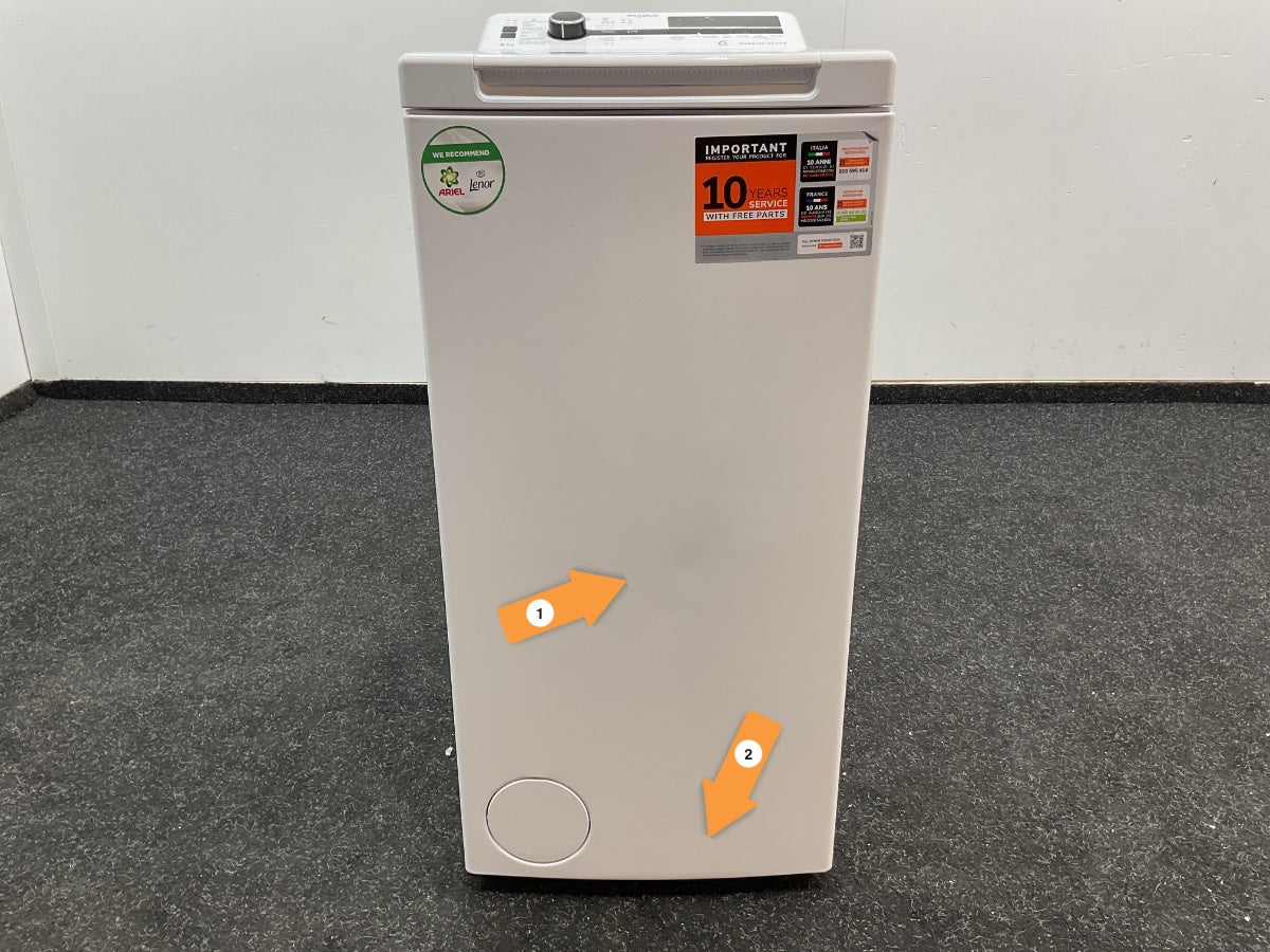 Whirlpool bovenlader wasmachine TDLR 6261BS BE - 6,0 kg