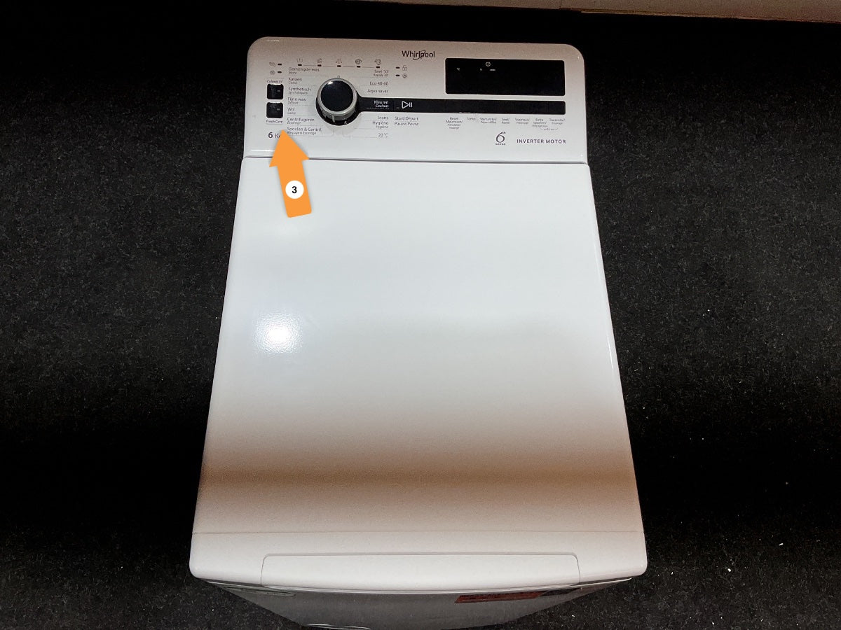Whirlpool bovenlader wasmachine TDLR 6261BS BE - 6,0 kg