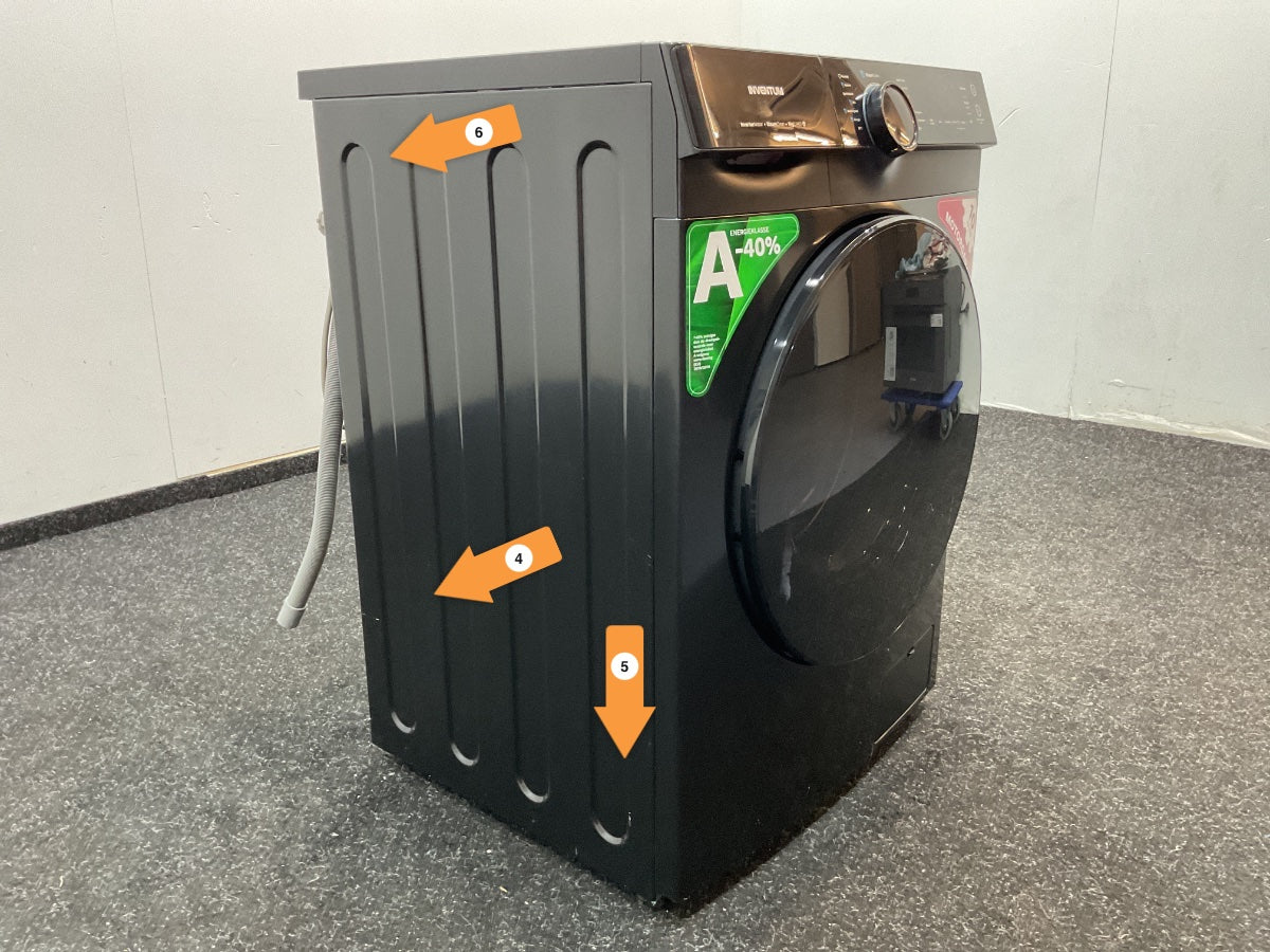 Inventum wasmachine VWM9010B - 9kg - Zwart