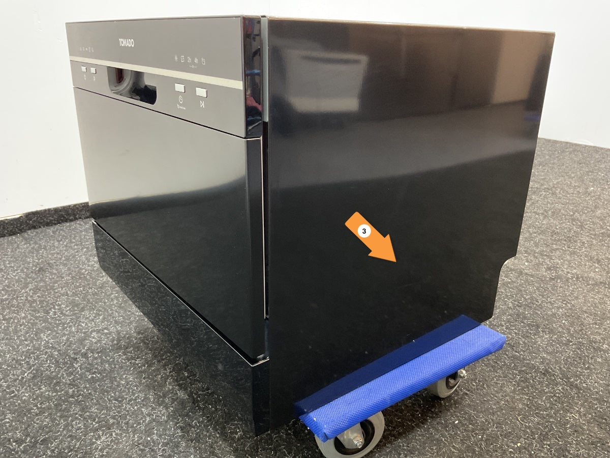 Tomado mini vaatwasser TDW5501B - vrijstaand